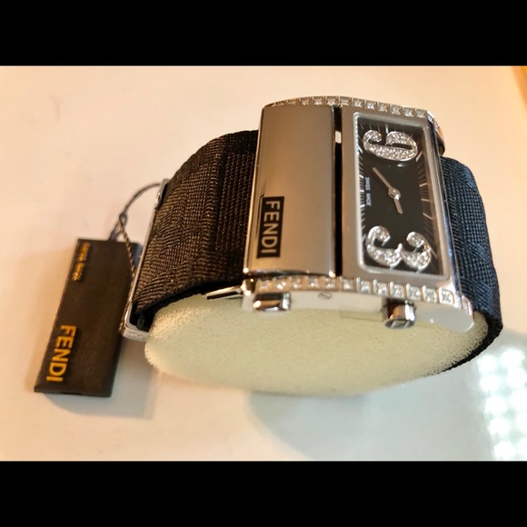 Authentic FENDI WATCH  with Diamonds.